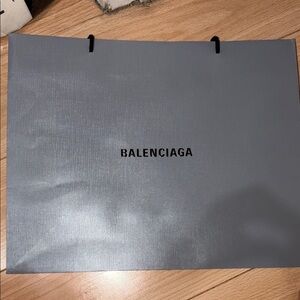 Balenciaga Charcoal Shopping Bag